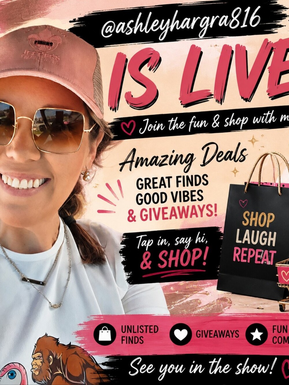 Ashleyhargra816 IS LIVE!!!
